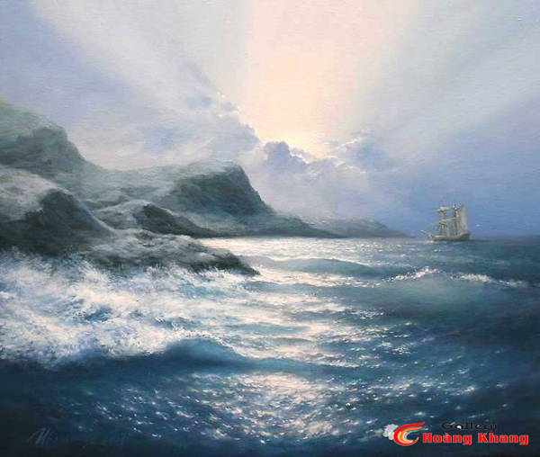 Tranh Thuyền Bườm